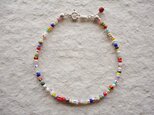 再販★SV925★BEADS BRACELET★MALTICOLOR❷/SANGO