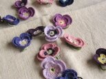 【  パンセ  】　ブローチ　カラー６ ～ ２０