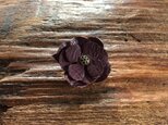 革花のブローチピン 金具2cm G17の画像
