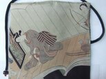 着物リメイク　長襦袢で作った和風財布　１４０４の画像