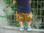 キリン模様のハーフパンツ☆80～120センチ