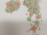 Ｓ様オーダー品★　花イヤリングの画像