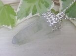 山梨県産水晶＊925レースペンダント