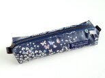 リバティ ペンケース メガネケース ヨシエ Yoshie　ネイビー