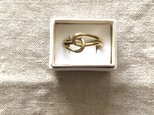 knot ring ／ brass