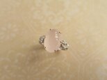 　ＳＶ 　Rose quartz　Ｒｉｎｇの画像