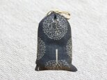 森のサシェ　Ⅿ　ヒバの香り　グレイッシュネイビー