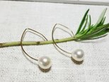 あこや真珠 フックピアス 8ｍｍ