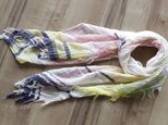 roots shawl MIDDLE cotton100　16-b02の画像