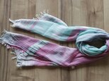 roots shawl MIDDLE cotton100　16-b05の画像