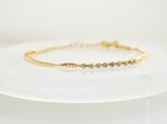 CZ two-strand Braceletの画像