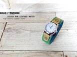 【受注生産】stitch run leatherwatchの画像