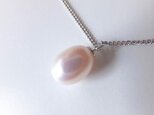 真珠屋さんの淡水パール一粒ネックレス