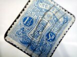 日本1914年 切手ブローチ