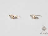 14kgf-Gold and silver tiny piasの画像