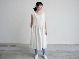 エシカルヘンプノースリーブロングドレスの画像