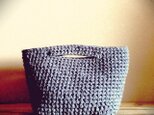 裂き編みかばんの画像
