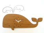 Decoylabのクジラの掛け時計　WHALEの画像