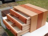 無垢材で作った引き出し