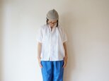 French Linen blouse LADY'S OFF/W(無地)の画像