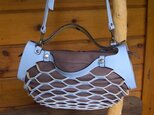レザー　メッシュバッグ　２Ｗａｙ
