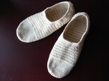 オーガニックコットン靴下（生成り）/23.0～23.5　再販の画像