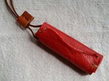 栃木レザー　メガネホルダーネックレスの画像