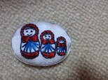帯留め(マトリョーシカ)
