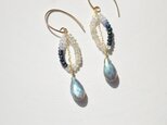 Labradorite×Sapphire*Pierceの画像