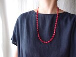 ★期間限定10%off★送料無料 レッドコーラルのネックレス