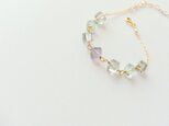 *14KGF lucky 7 fluorite cubesの画像