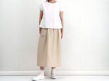 ベイジュのギャザースカート#107