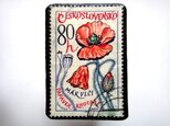 チェコスロバキア 1965年　切手ブローチ