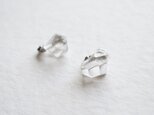 ice earrings < clear >の画像