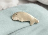 陶ブローチ ジュゴンの画像