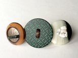 mixed button barrette  No.9の画像