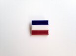 受注生産 ユーゴスラビア国旗のブローチの画像