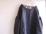 リネン袖バルーンプルオーバー