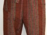 着物リメイク　着物で作ったサブリナパンツ　１７１４の画像