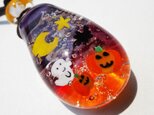 《ハロウィン》　ペンダント　ガラス　とんぼ玉　秋　Halloweenの画像