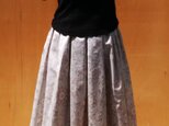 大島紬のリメイクスカート