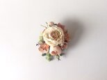 コサージュ『Ranunculus』/antique　whiteの画像