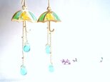 販売再開）☂UMBRELLA Earrings *萌黄*の画像