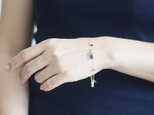 Colorful Blue*きらめきブレスレットの画像