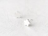 mini 花 ピアス シルバー925