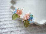 【soldout】ブーケピアス（カラフル）
