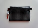 flat pouch M Dyneema X　Blackの画像