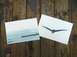 ゆる絵　ポストカード２枚組の画像