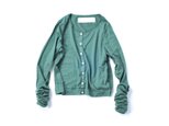 long sleeve cardigan (mint)の画像