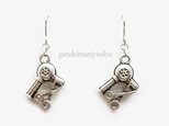 ドライヤー&シザー◇ピアス【イヤリング変更可】